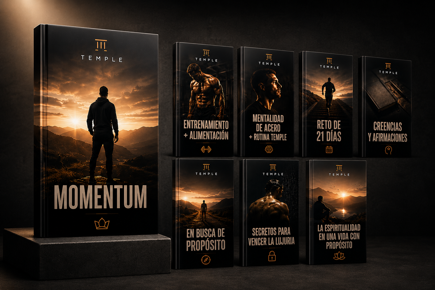 Sistema Completo de Transformación Masculina MOMENTUM + 7 BONUS 🎁